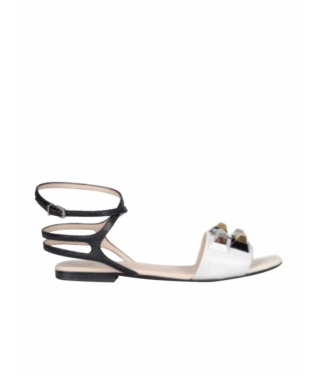 FENDI Босоножки из экзотической кожи, фото 1