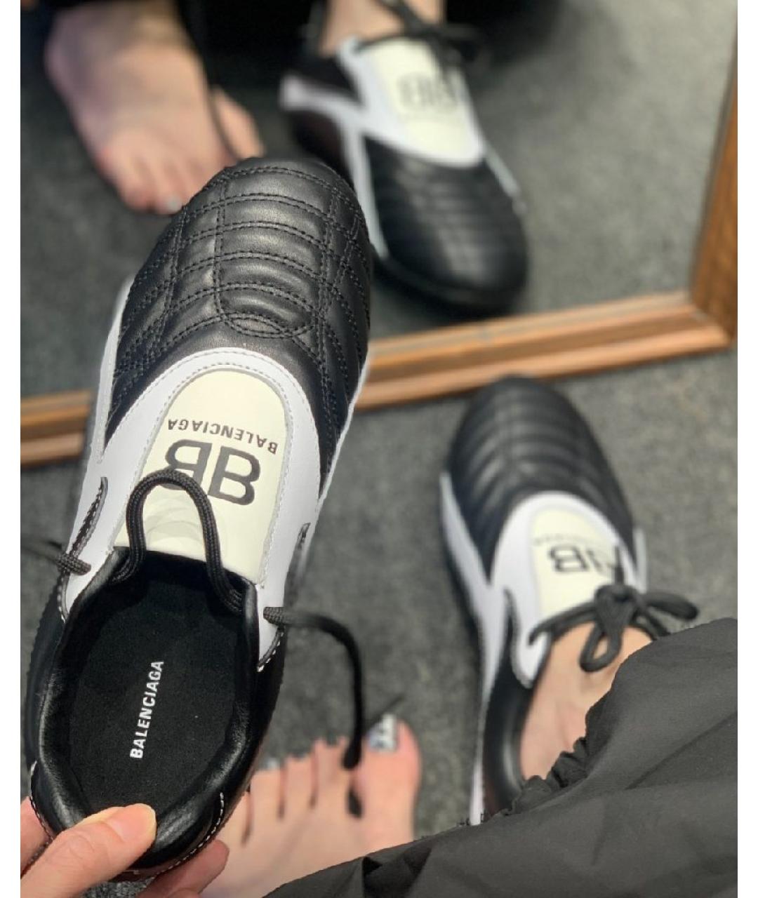 BALENCIAGA Кожаные кроссовки, фото 9