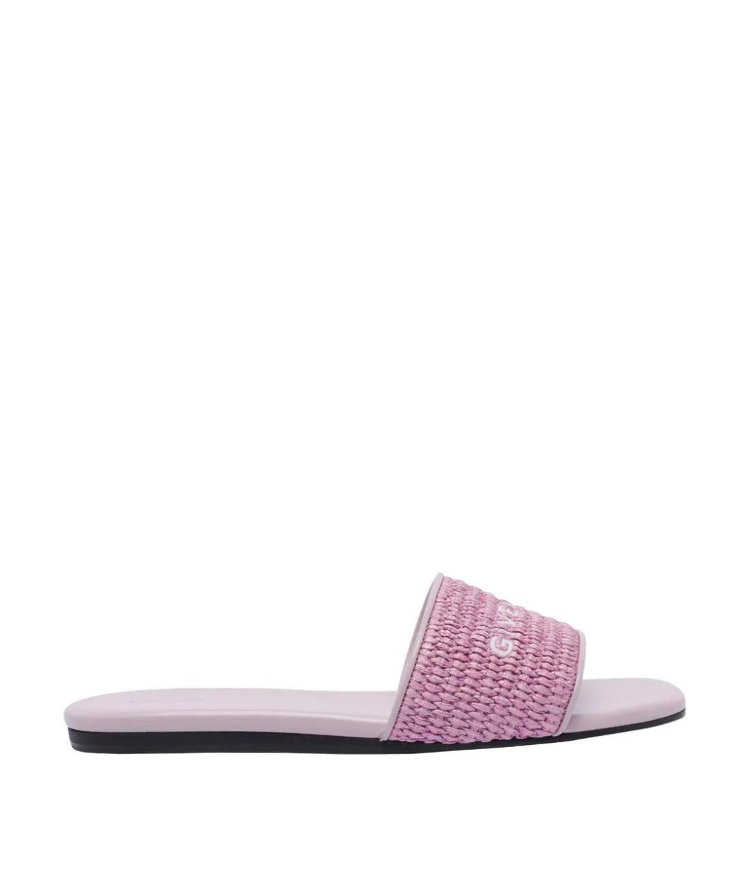 GIVENCHY Фиолетовые шлепанцы, фото 1