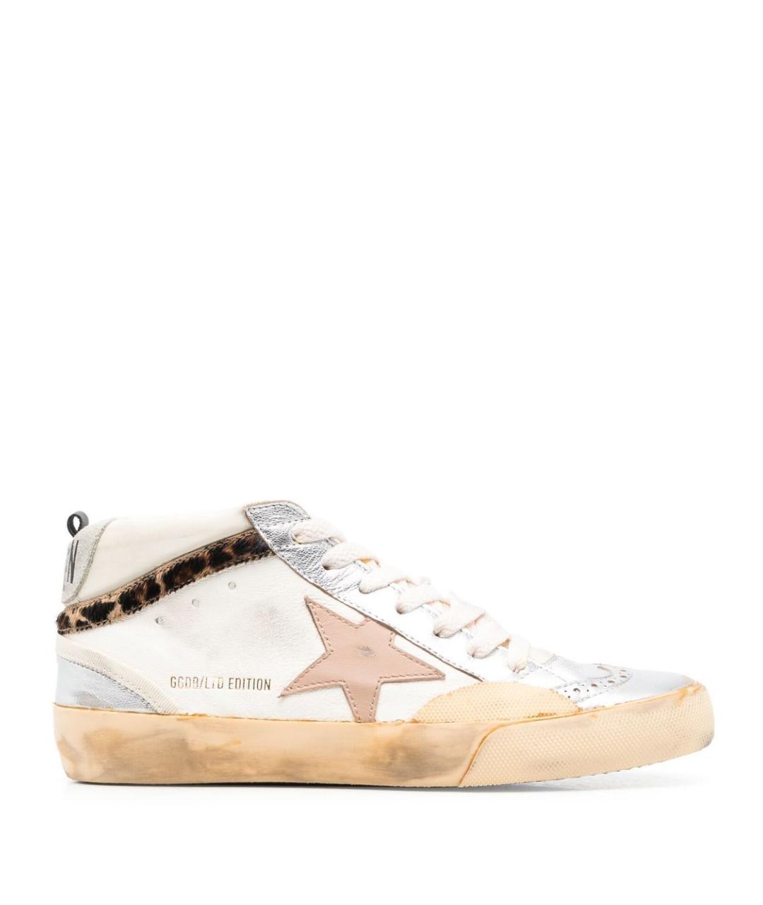 GOLDEN GOOSE DELUXE BRAND Мульти кожаные кеды, фото 1