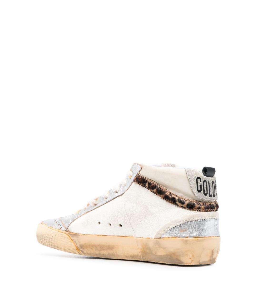 GOLDEN GOOSE DELUXE BRAND Мульти кожаные кеды, фото 4