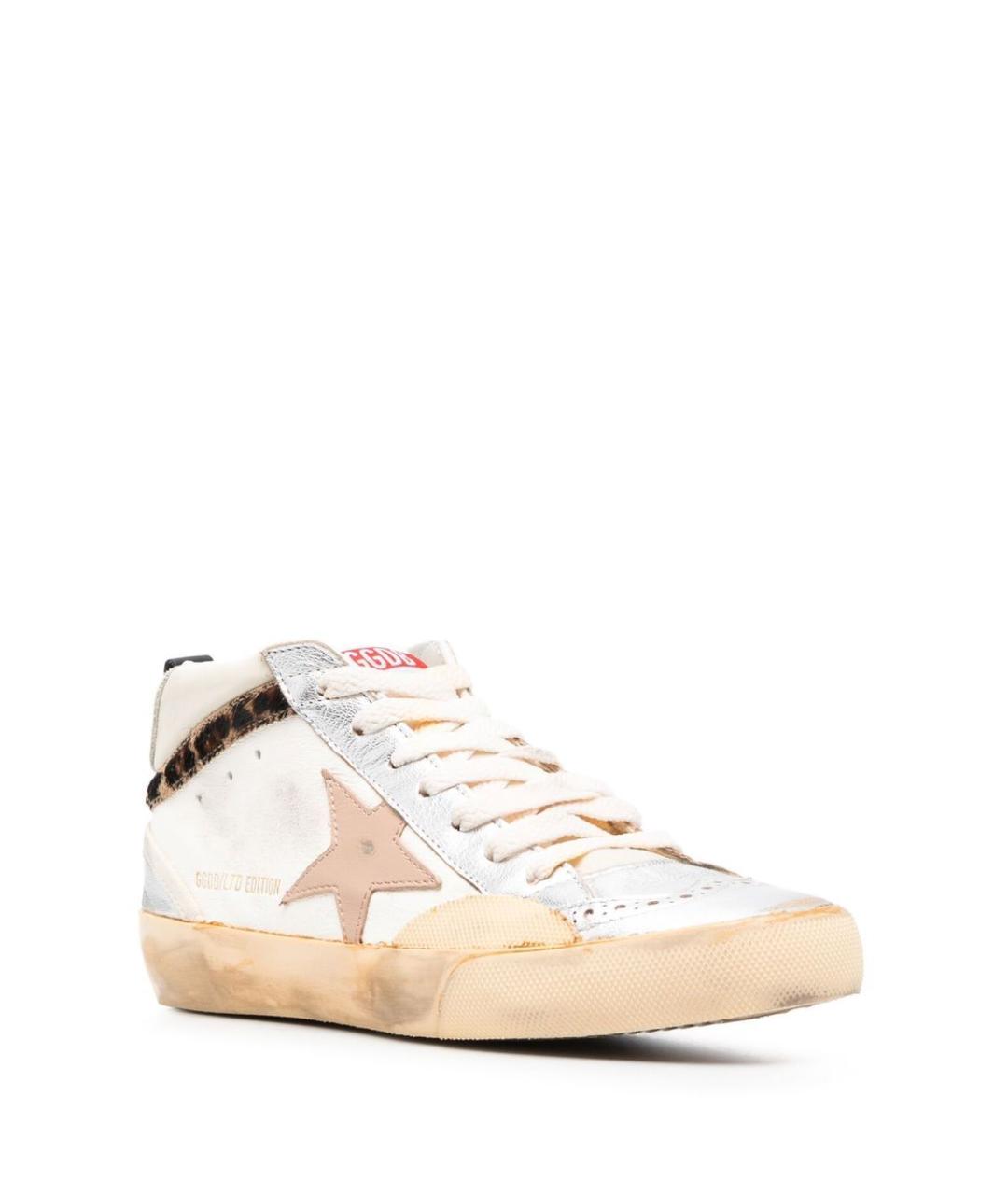 GOLDEN GOOSE DELUXE BRAND Мульти кожаные кеды, фото 3