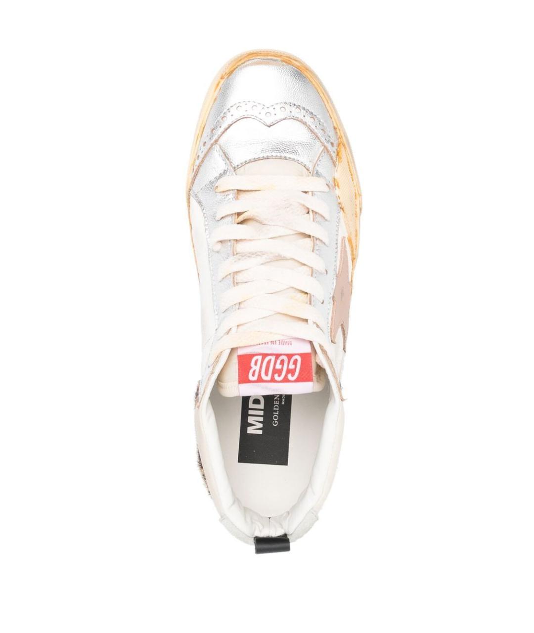 GOLDEN GOOSE DELUXE BRAND Мульти кожаные кеды, фото 2