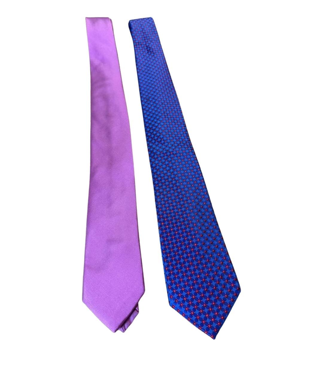 MICHAEL KORS Розовый шелковый галстук, фото 1