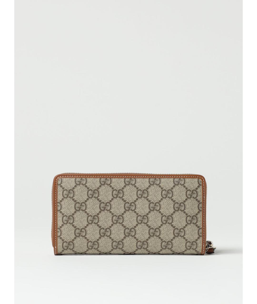 GUCCI Бежевый кошелек, фото 3