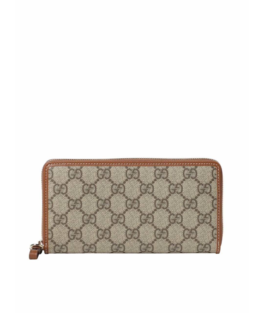 GUCCI Бежевый кошелек, фото 1