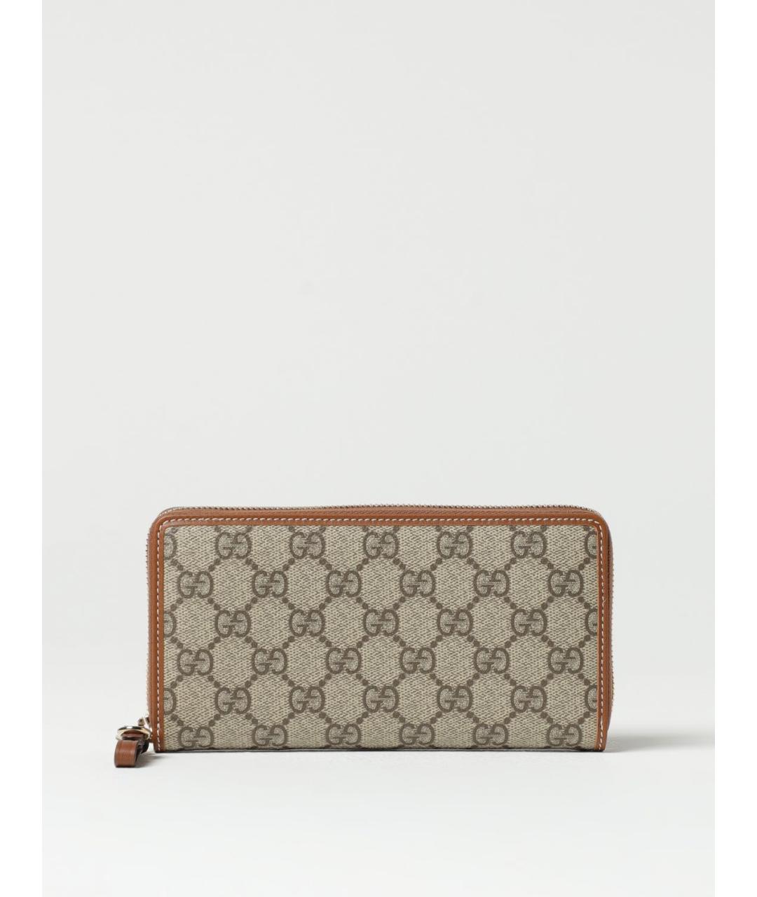 GUCCI Бежевый кошелек, фото 4