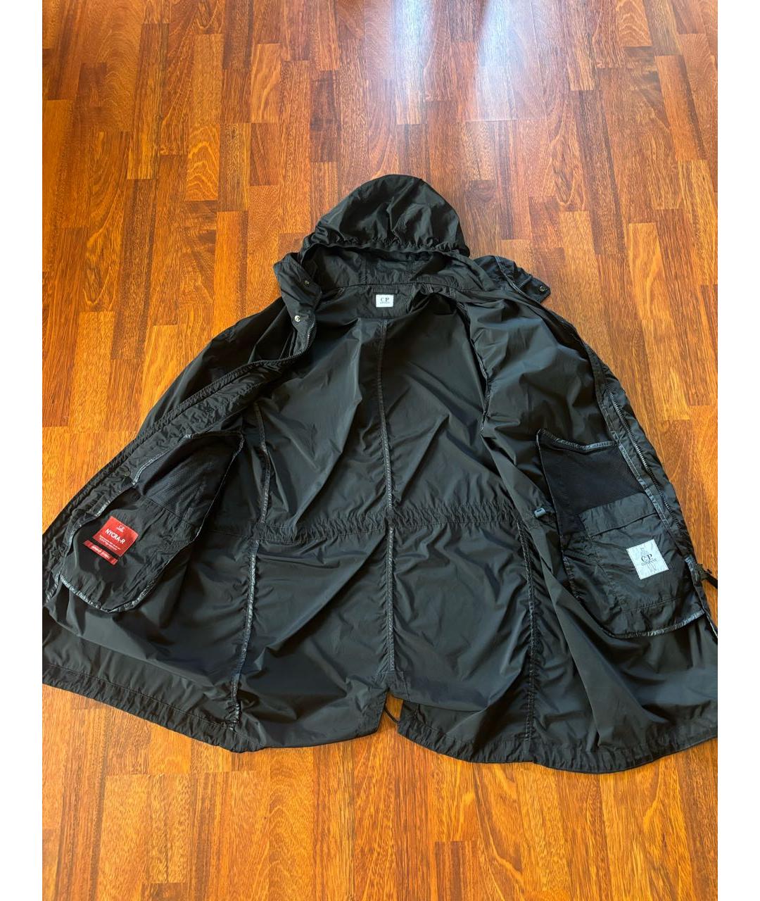 CP COMPANY Черная полиамидовая парка, фото 8