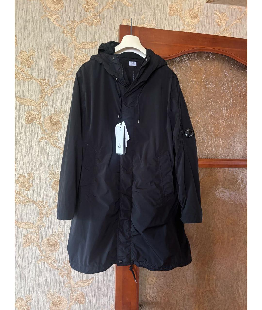 CP COMPANY Черная полиамидовая парка, фото 6