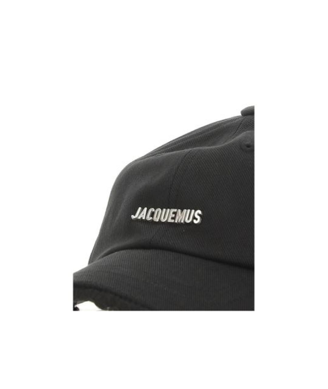 JACQUEMUS Черная кепка, фото 2