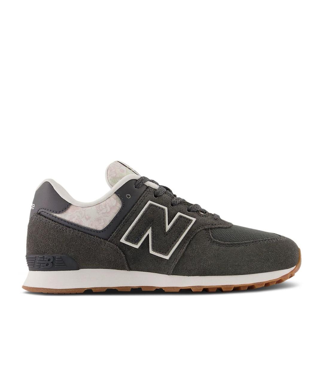 NEW BALANCE Серые кожаные кеды, фото 6