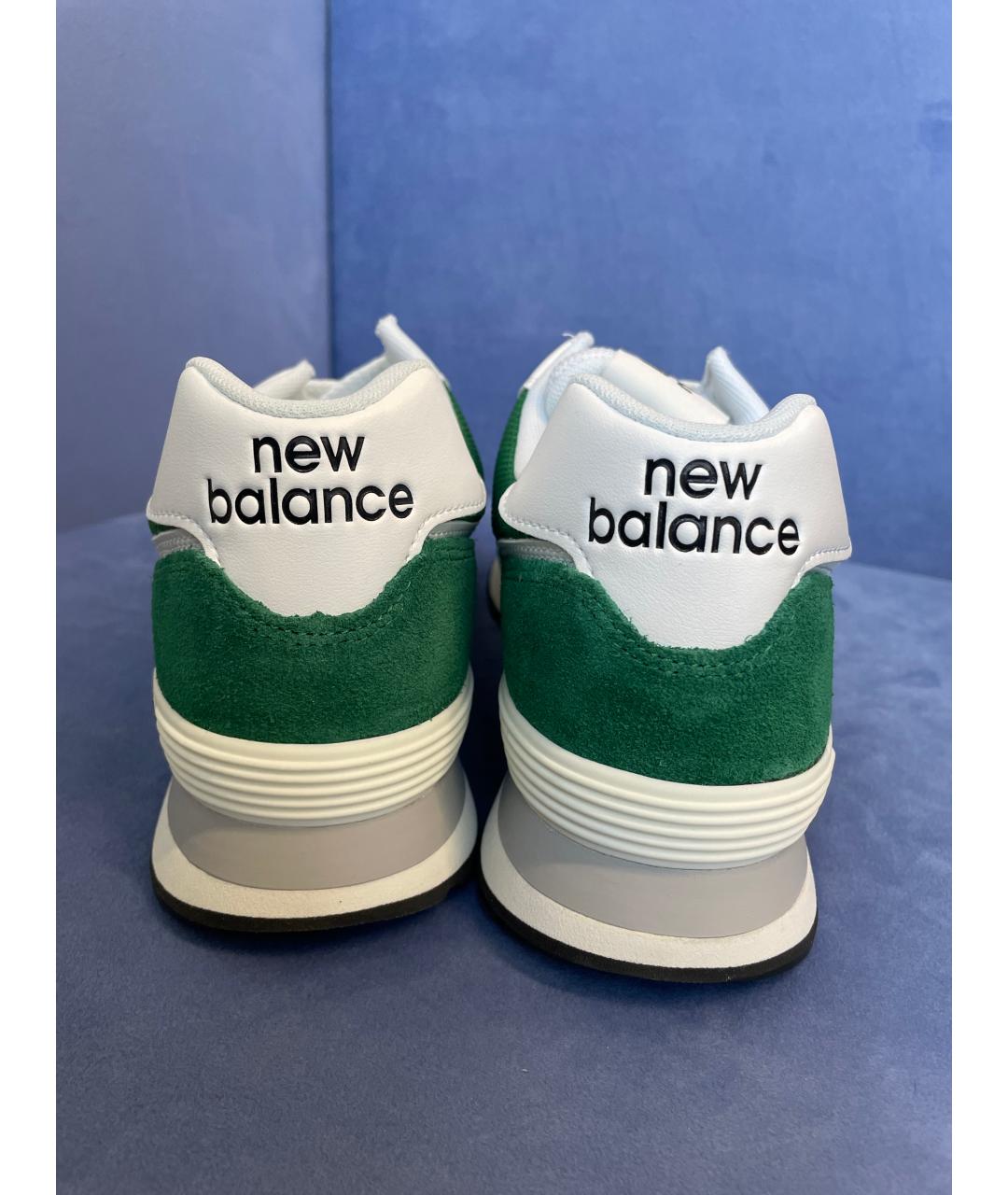 NEW BALANCE Белые низкие кроссовки / кеды, фото 5