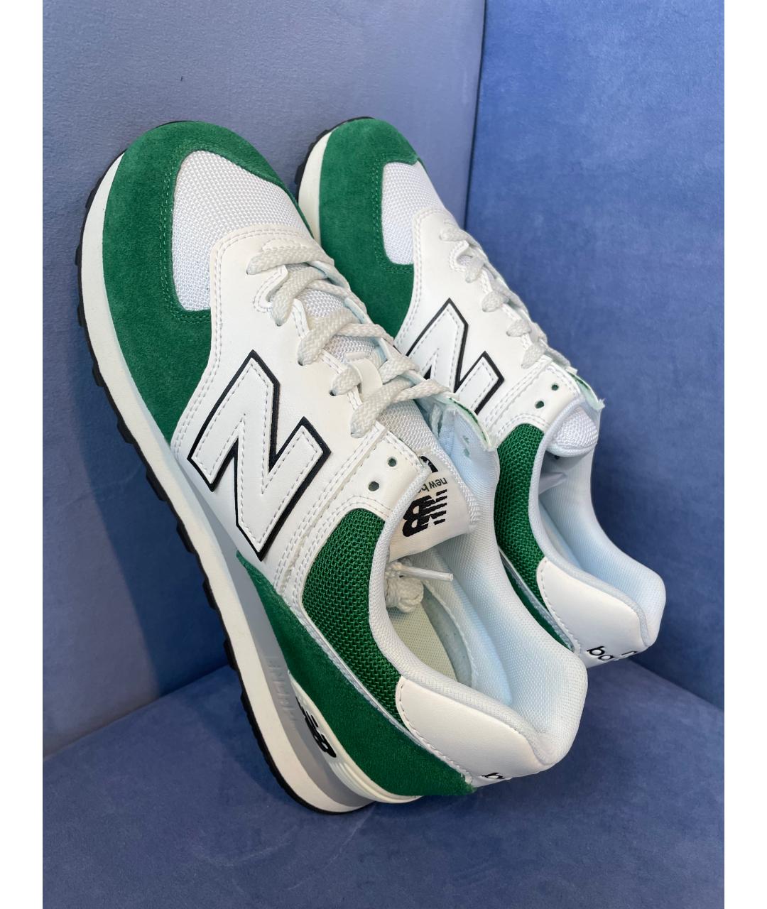 NEW BALANCE Белые низкие кроссовки / кеды, фото 2