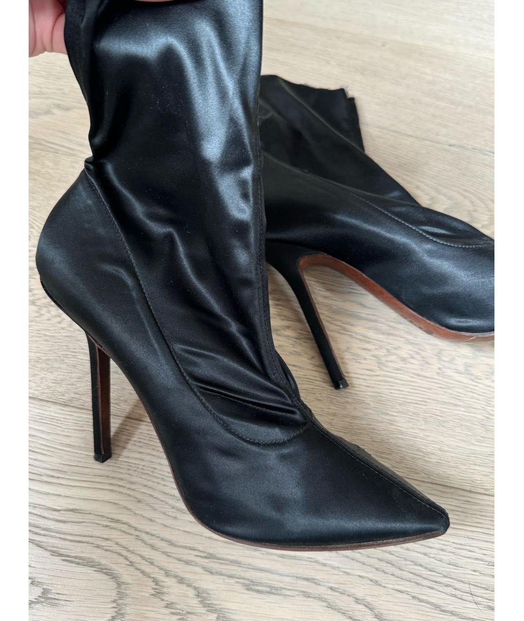 VETEMENTS Черные ботильоны, фото 2