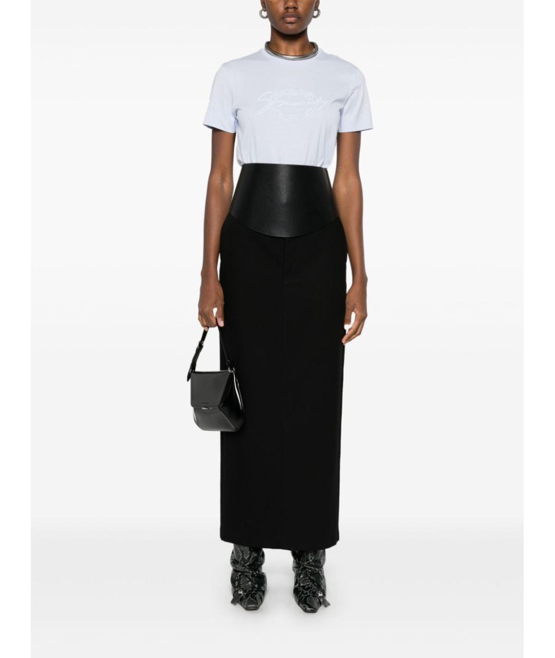 GIVENCHY Голубая хлопковая футболка, фото 2
