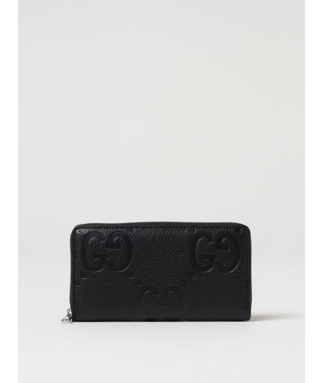 GUCCI Черный кожаный кошелек, фото 4