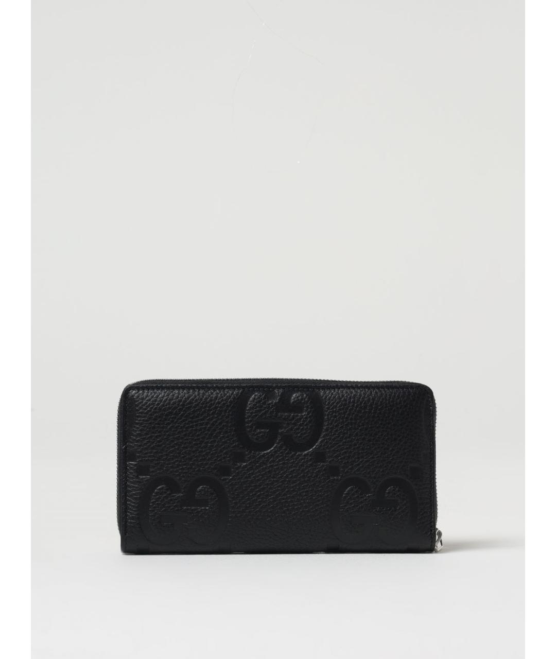 GUCCI Черный кожаный кошелек, фото 3