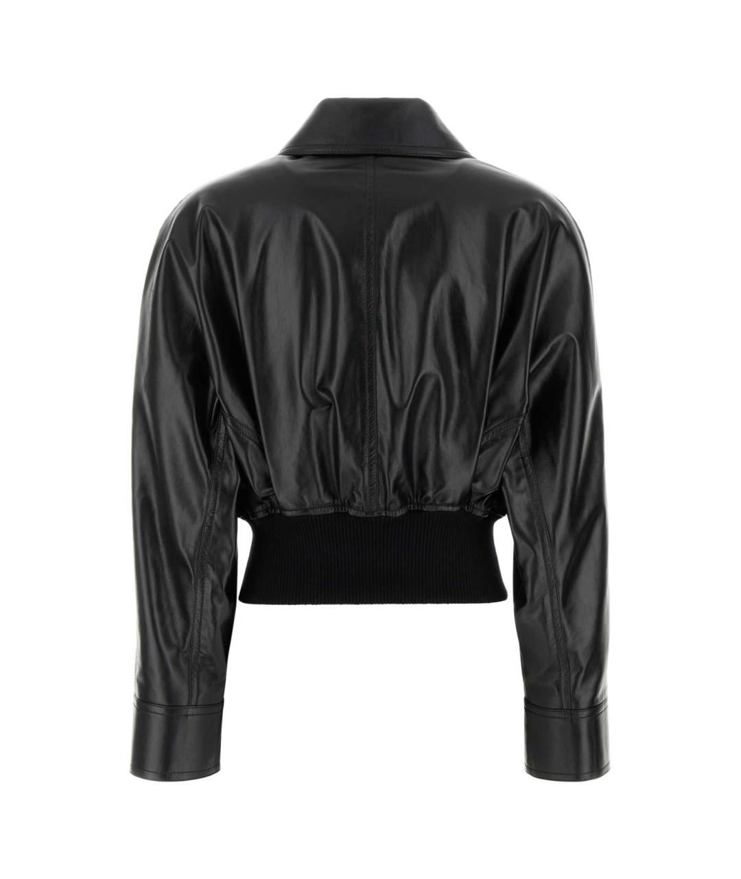 BOTTEGA VENETA Черная кожаная куртка, фото 2