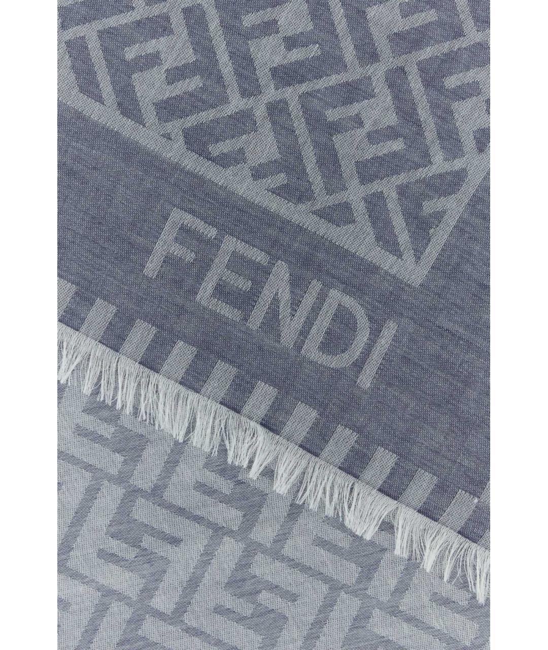 FENDI Мульти хлопковый шарф, фото 2
