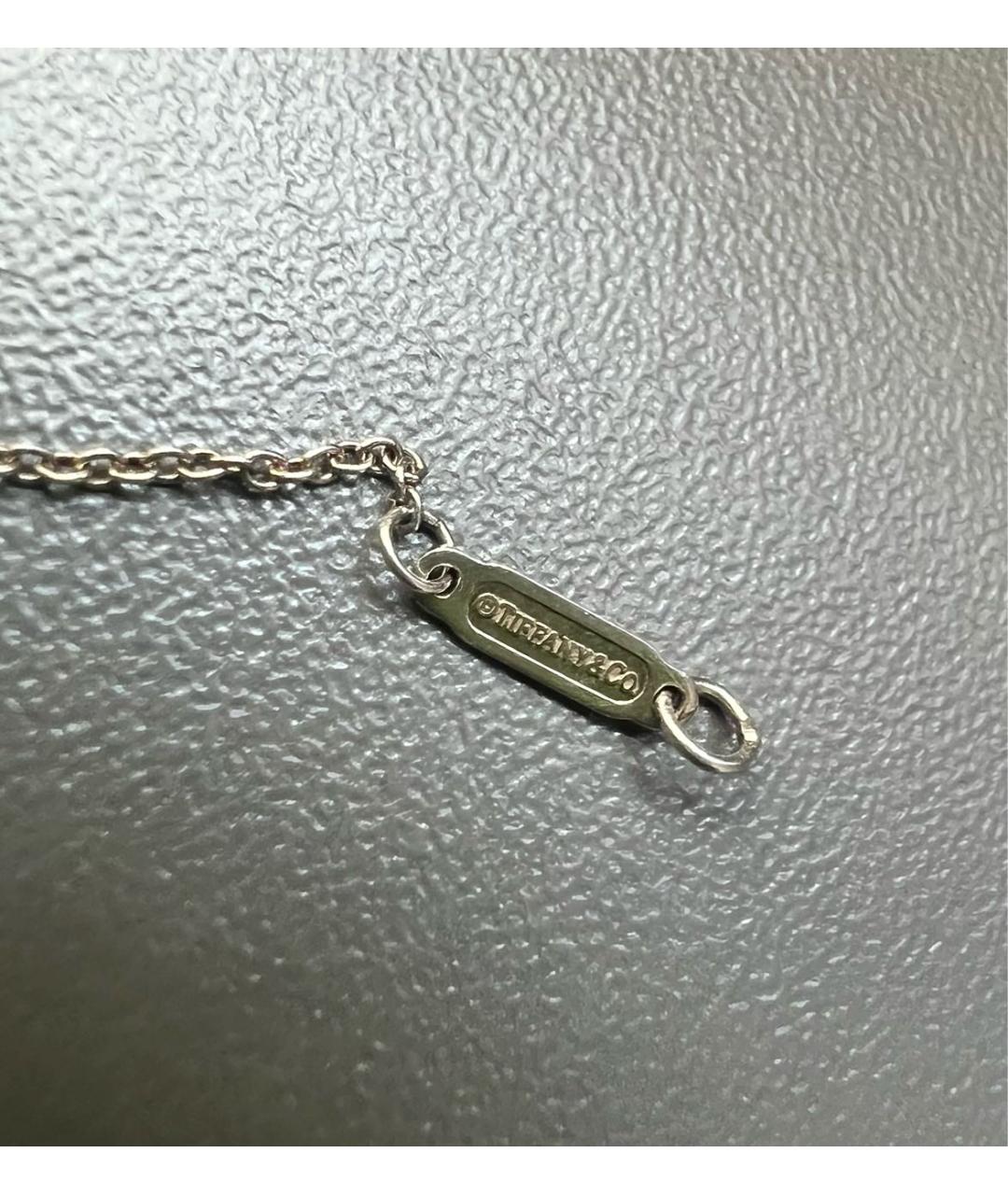 TIFFANY&CO Бирюзовая серебряная подвеска, фото 6