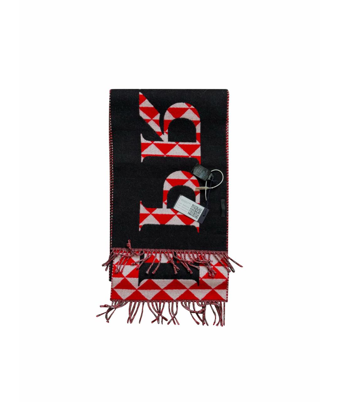 PRADA Мульти шерстяной шарф, фото 1