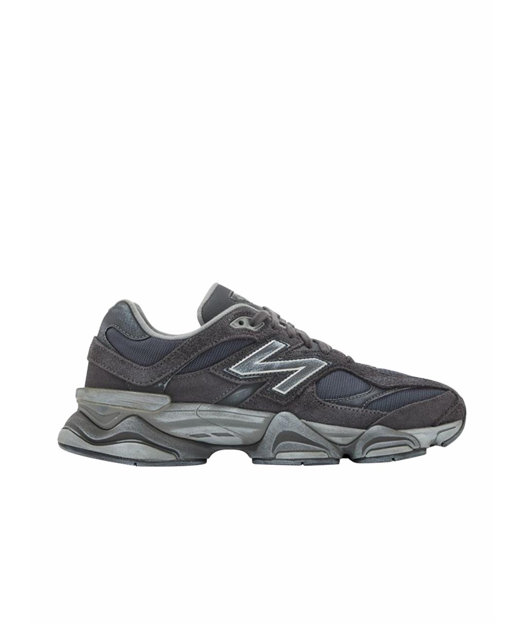 NEW BALANCE Серые низкие кроссовки / кеды, фото 1