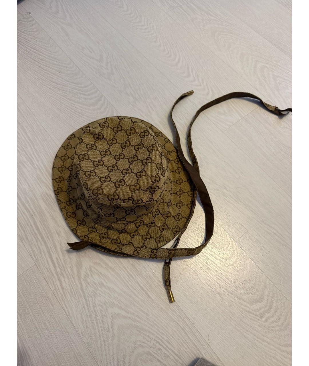 GUCCI Коричневая кепка/бейсболка, фото 2