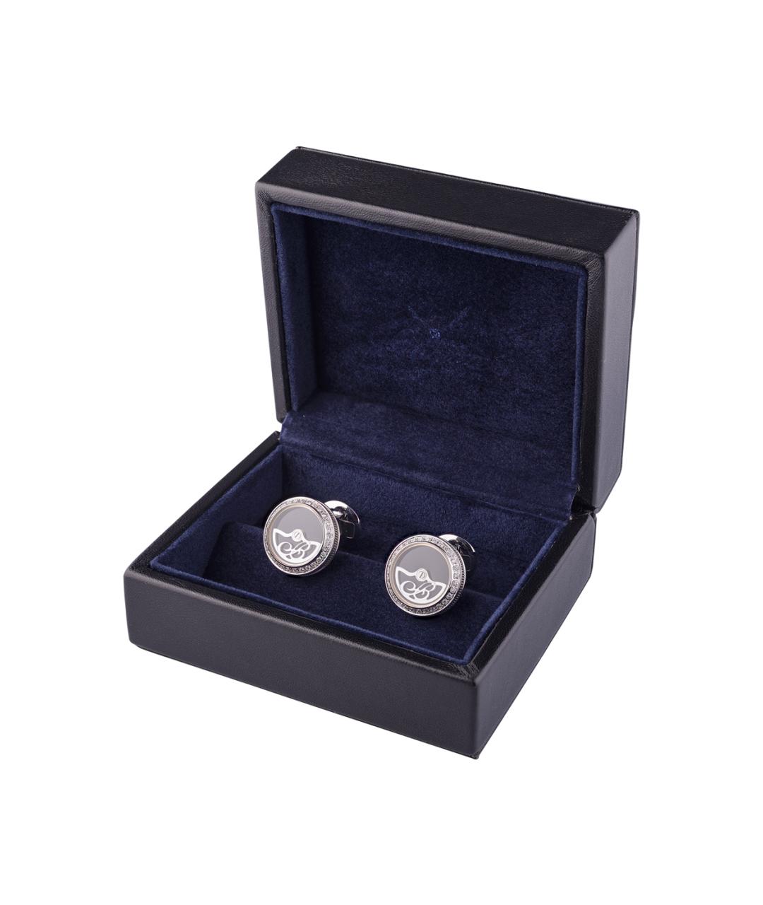 Breguet Черные запонки из белого золота, фото 2