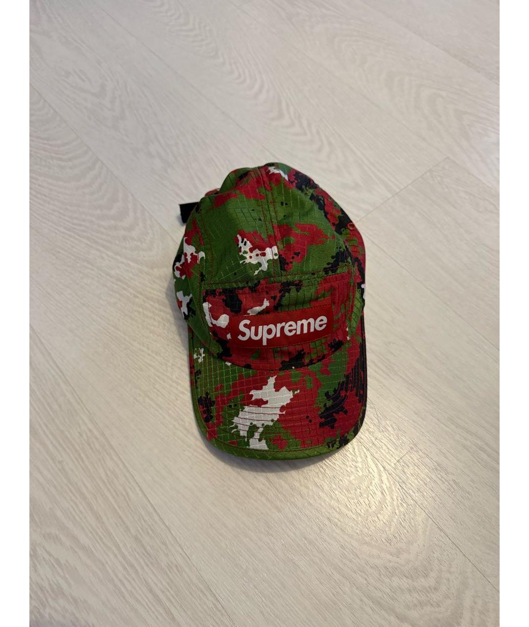 SUPREME Зеленая кепка/бейсболка, фото 3