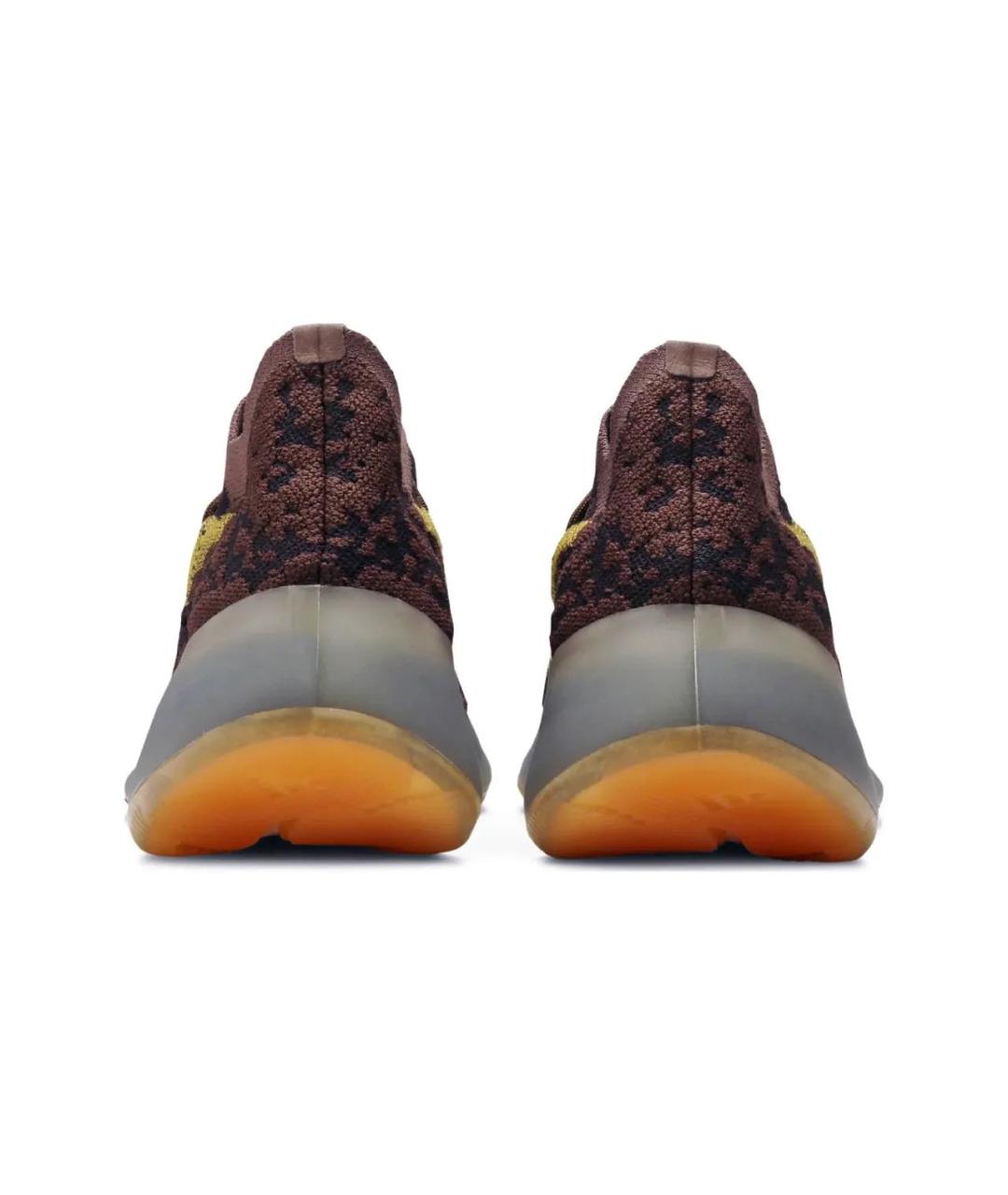 ADIDAS YEEZY Коричневые низкие кроссовки / кеды, фото 4