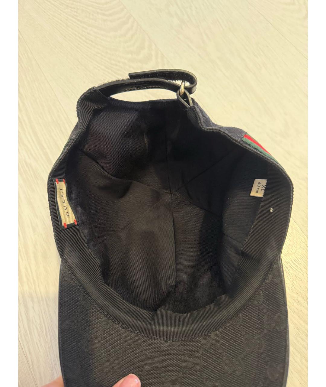 GUCCI Черная кепка/бейсболка, фото 2