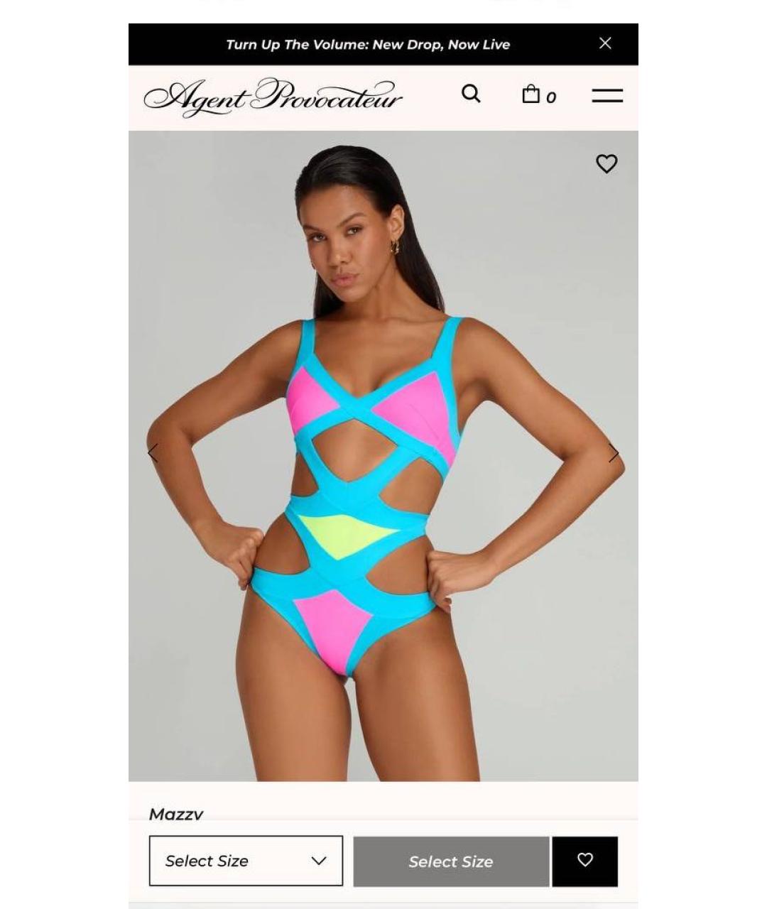 AGENT PROVOCATEUR Мульти купальник, фото 3