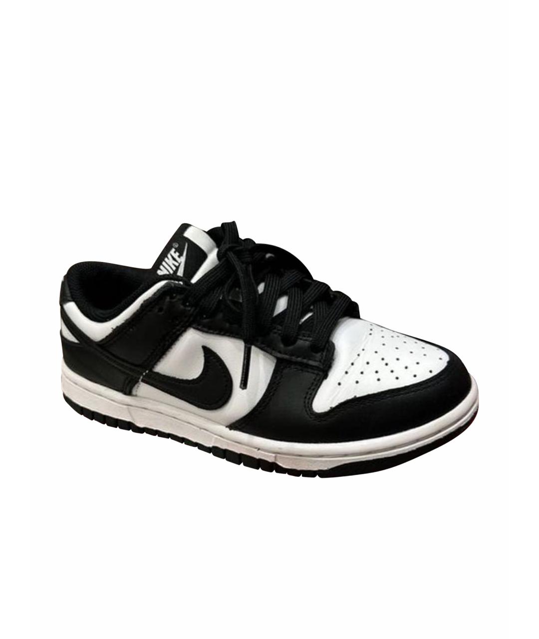 NIKE Белые кожаные кроссовки, фото 1