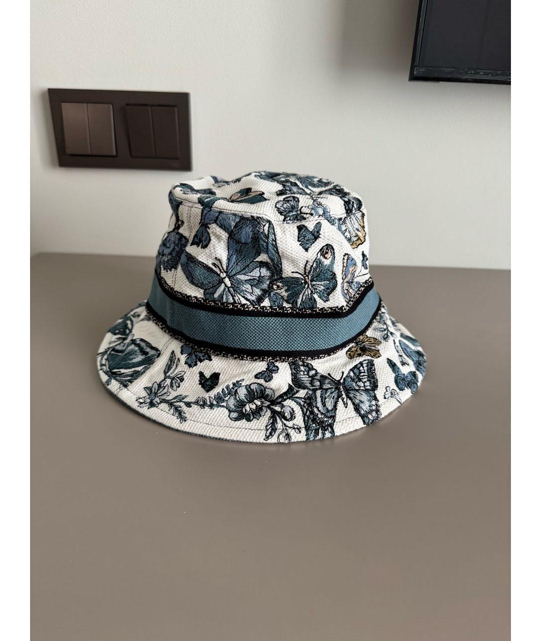 CHRISTIAN DIOR Голубая шляпа, фото 2