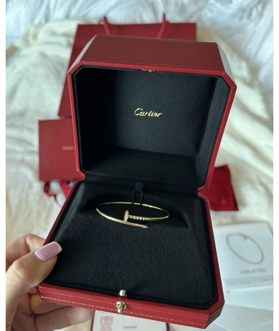 CARTIER Золотой браслет из желтого золота, фото 2