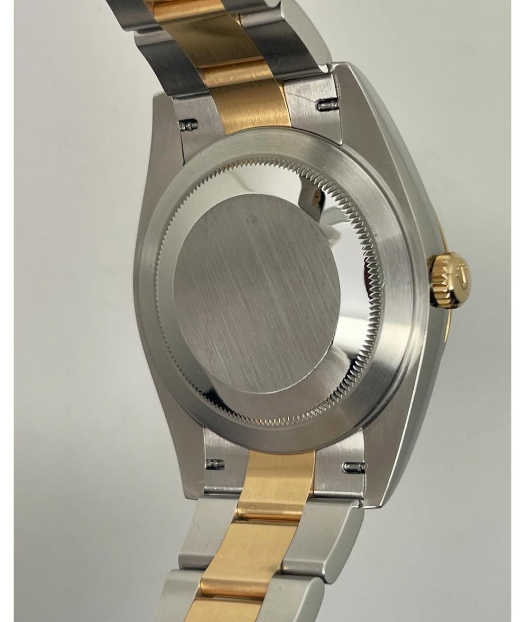 ROLEX Серые часы из желтого золота, фото 7