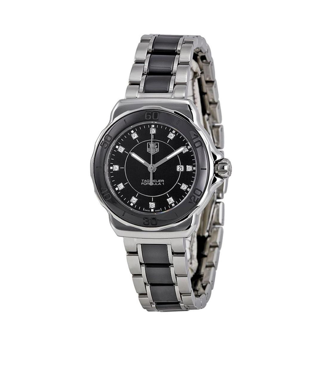 TAG HEUER Черные часы, фото 1