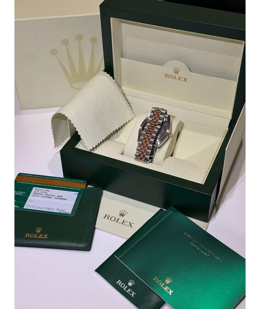 ROLEX Часы из розового золота, фото 3