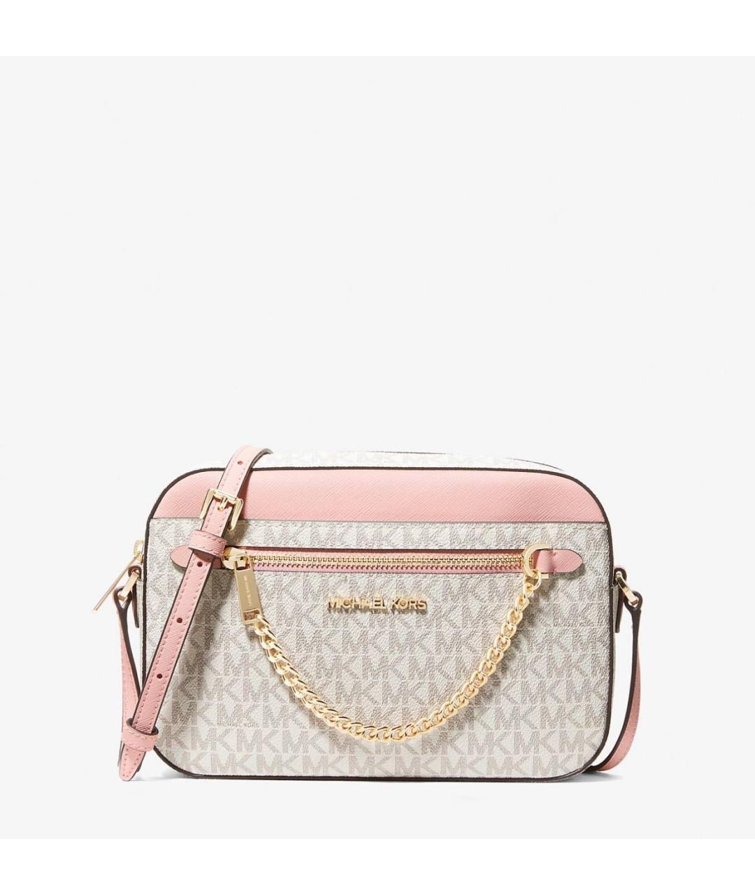 MICHAEL KORS Бежевая сумка через плечо, фото 4