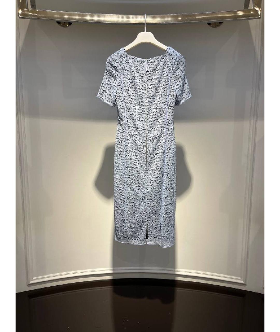 NINA RICCI Голубое платье, фото 2