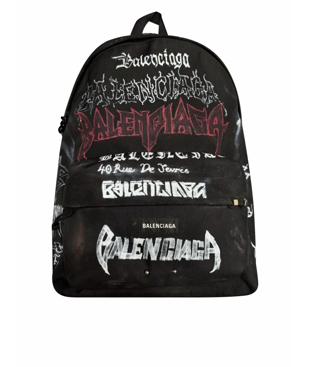 BALENCIAGA Черный рюкзак, фото 1