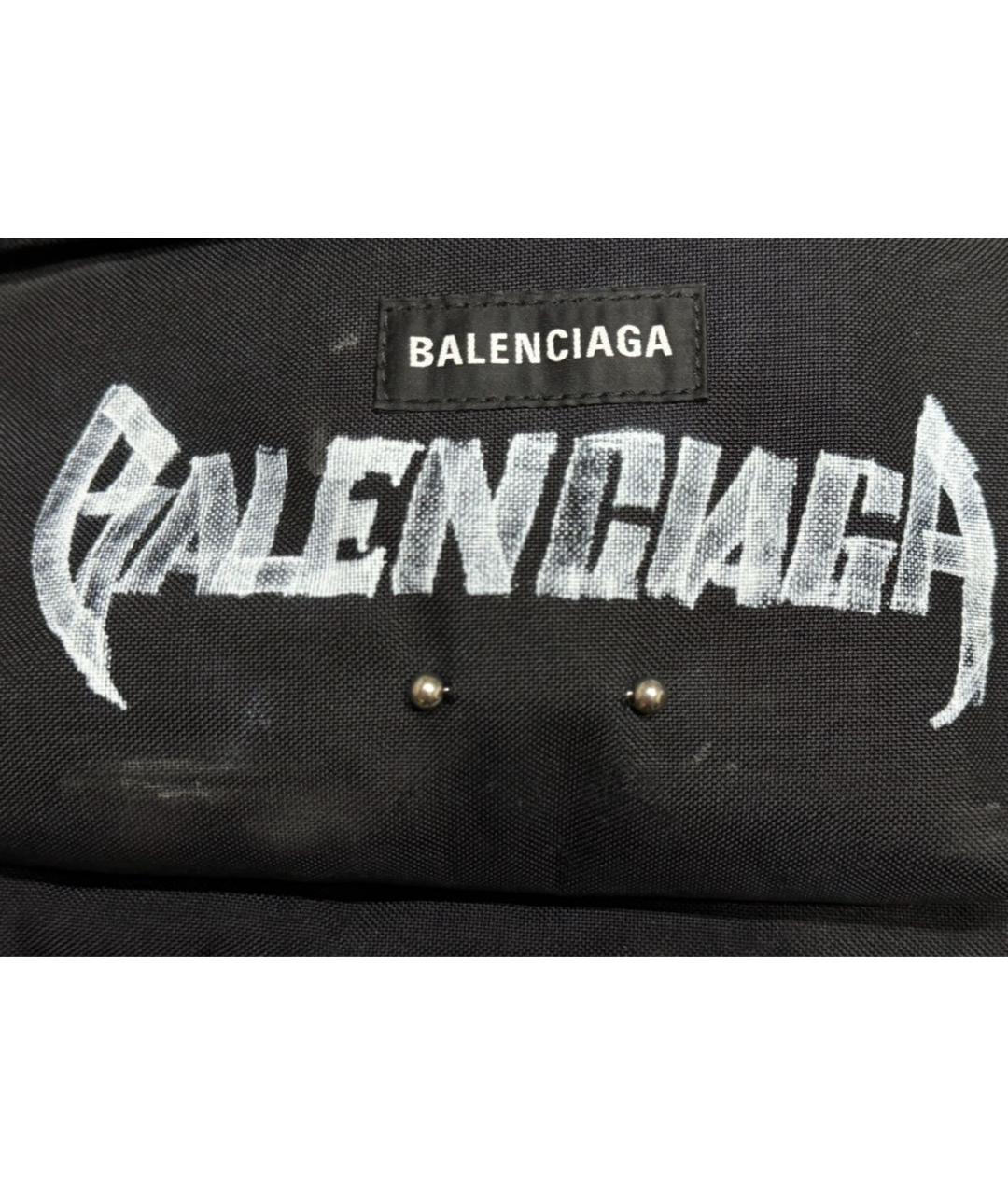 BALENCIAGA Черный рюкзак, фото 5