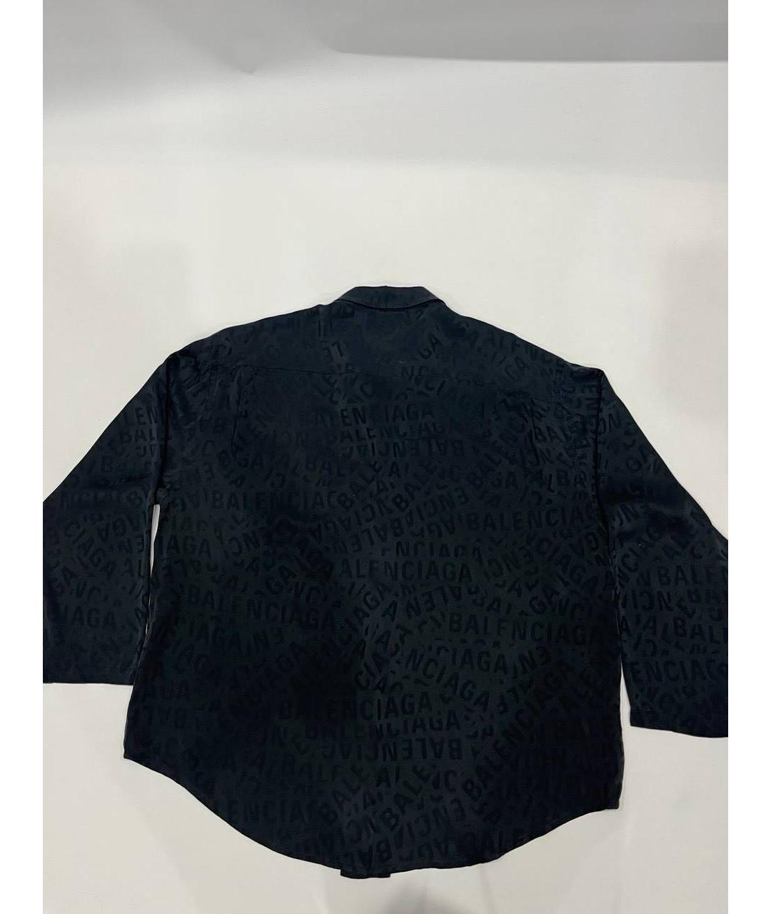 BALENCIAGA Черная кэжуал рубашка, фото 2