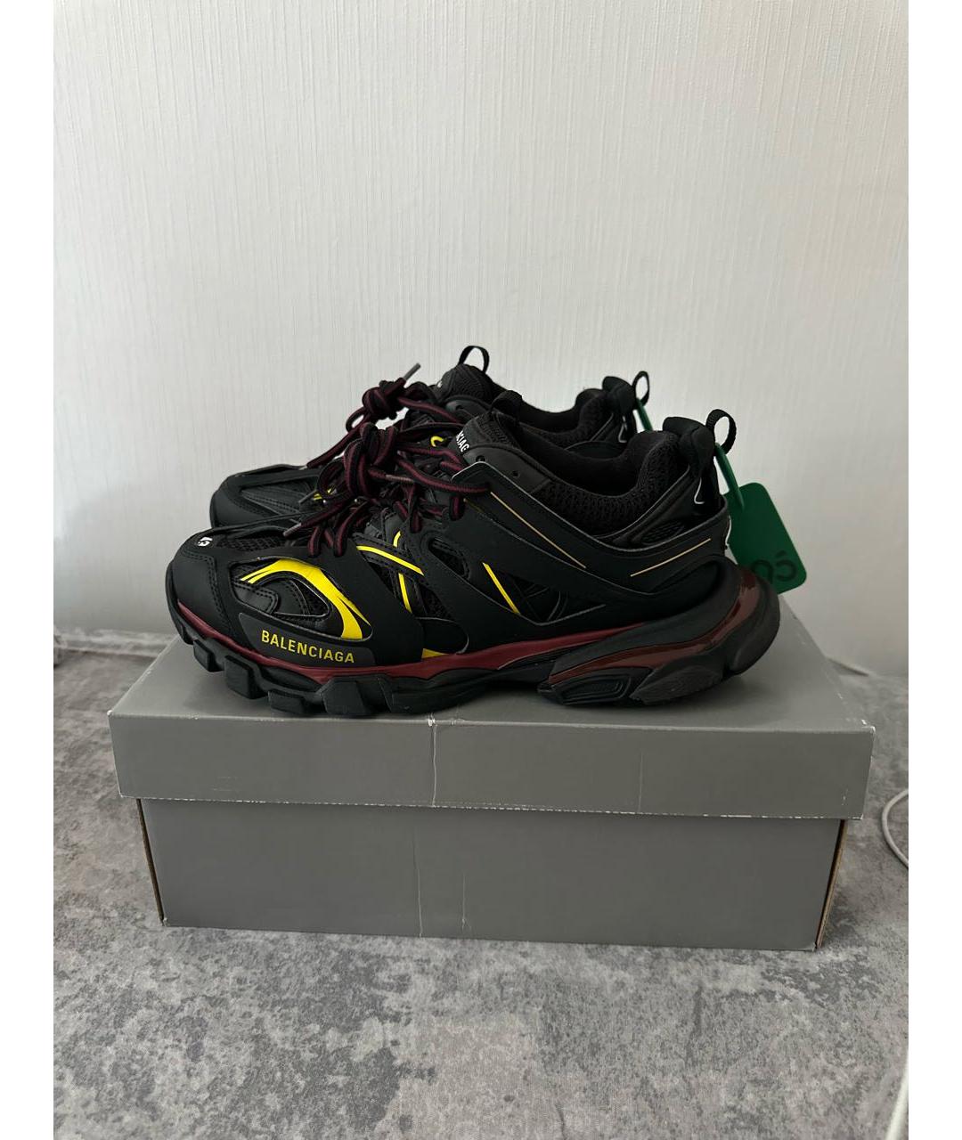 BALENCIAGA Черные низкие кроссовки / кеды, фото 6