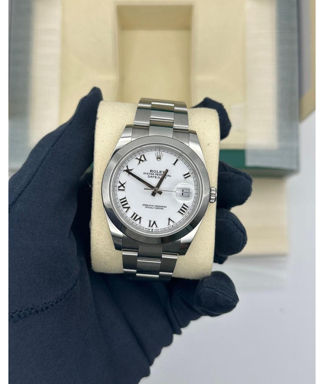 ROLEX Белые часы, фото 2