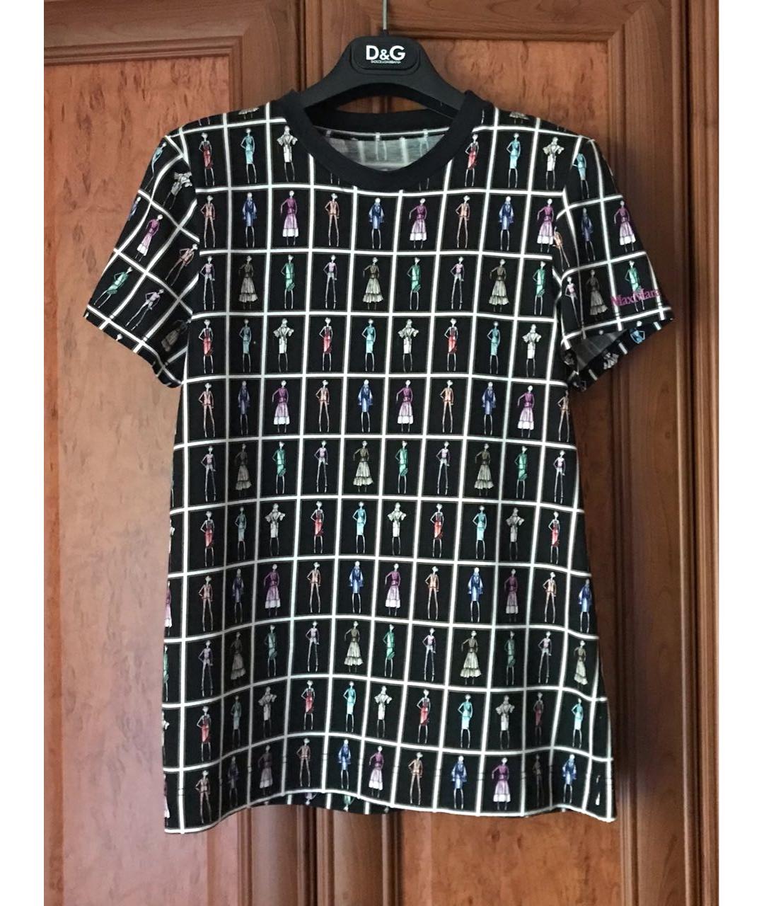 MAX MARA Мульти хлопковая футболка, фото 2