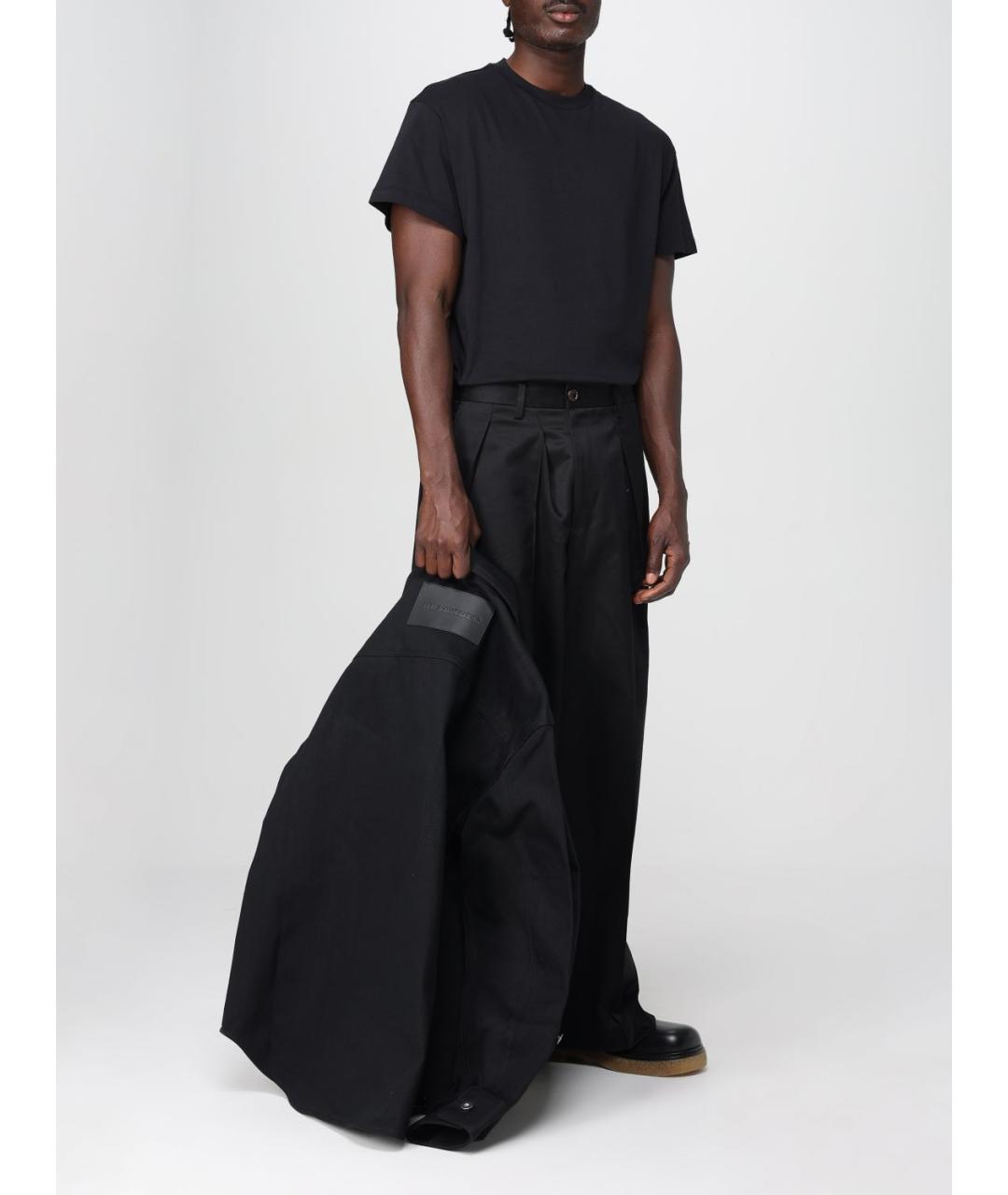 JIL SANDER Черная хлопковая куртка, фото 3