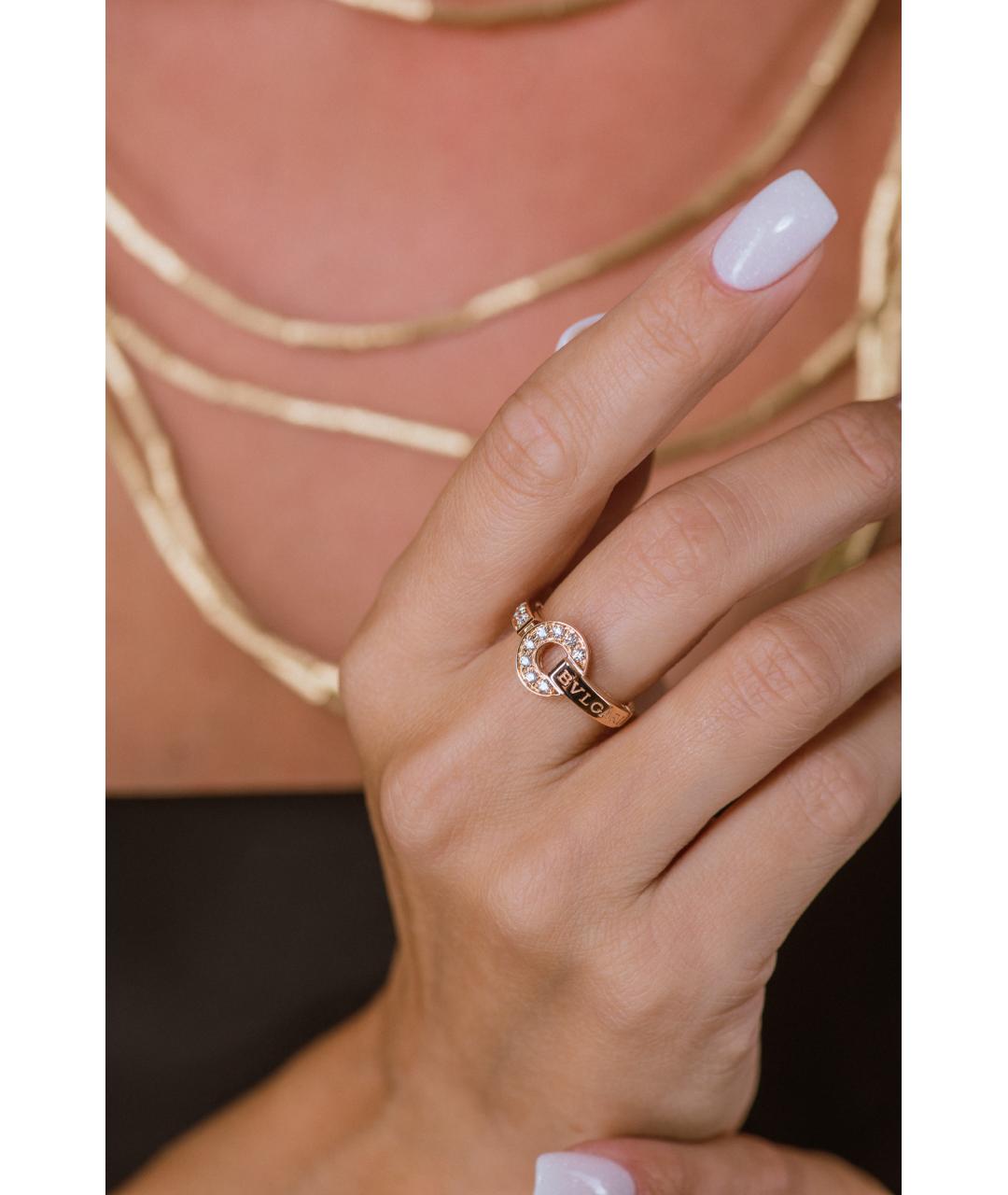 BVLGARI Золотое кольцо из розового золота, фото 2
