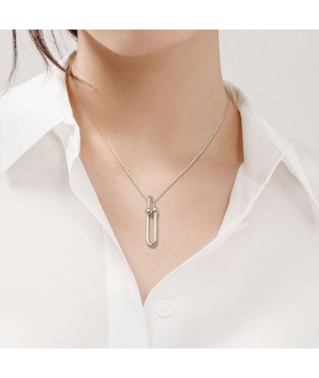 TIFFANY&CO Серебряное серебряное колье, фото 2