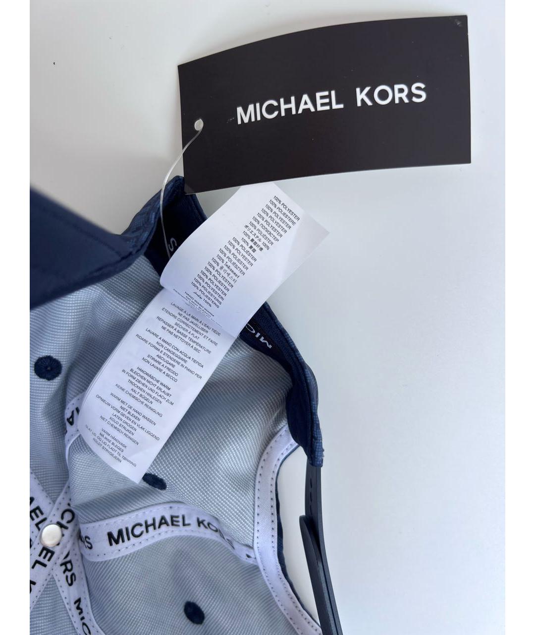MICHAEL KORS Темно-синяя кепка/бейсболка, фото 7
